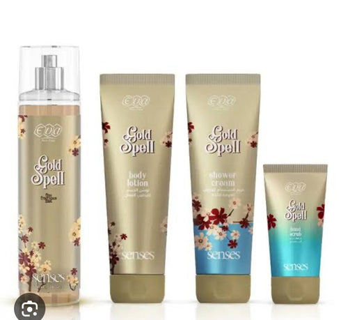 ايفا سكين كيرسينسز لوشن لترطيب الجسم جولد سبيل 240 مل - Eva